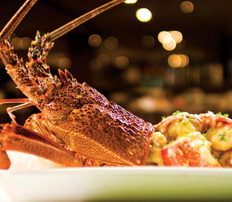 Live Lobster Premium Banquet Menu Barbecued mix platter with suckling pig