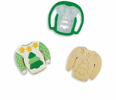 5" 0-30734-72845-1 HOLIDAY BAKING BELL FLIP & STAMP COOKIE