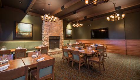 THE SETTING The Gilbert Keg Steakhouse + Bar can be found in the popular Santan Village shopping complex.