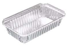 for CN7119L & CN7219 Sl/500 CN7419 Medium Take Away Food Tray, 990ml, 178x128x48 Ct/500 CN7419LCKB Lid to suit Foil Container Ct/500 Confoil Food