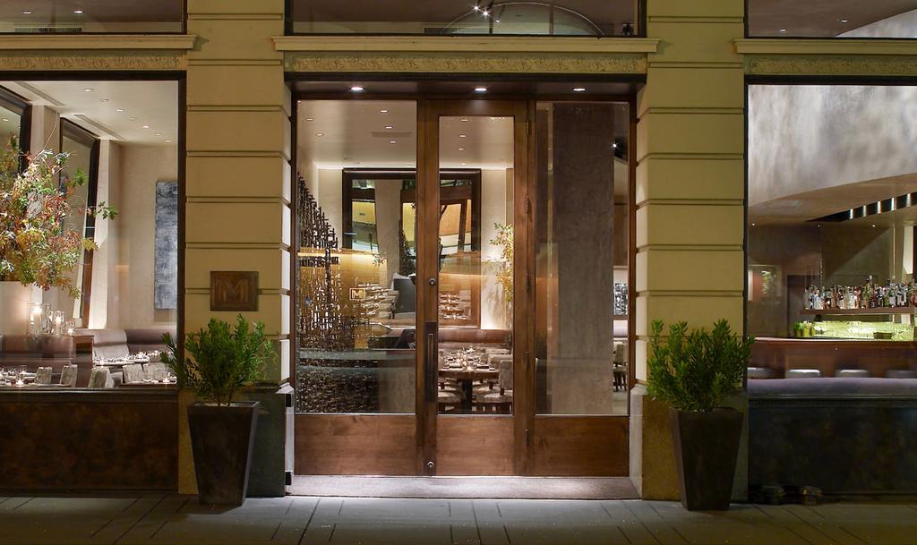 S A N F R A N C I S C O MICHAEL MINA SAN FRANCISCO the crowned jewel of the Mina Group, features contemporary American cuisine with Japanese sensibilities and French