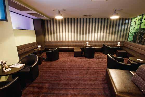 FUNCTION SPACES VIP SUITE & NIGHTCLUB A semi-private space located on the lower level of the hotel which is perfect for groups of up to 30 people.