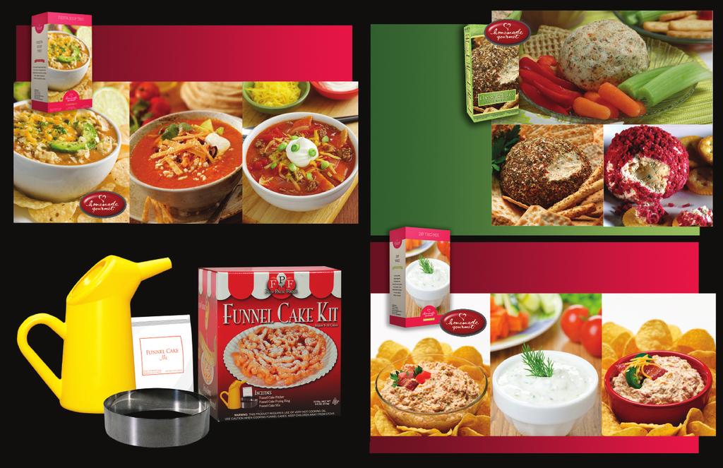 FIESTA SOUP MIX All of our flavorful fiesta soups in our signature box! A great gift. Includes one single recipe size packet of each: Chicken Enchilada Soup Mix, Tortilla Soup Mix, and Taco Soup Mix.