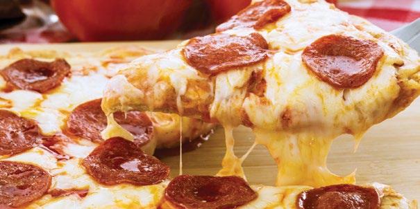 topped with lots of pepperoni...magnifico! 22.5 oz. 7300 $16.00 All of our pizzas are made with 100% Real Cheese and Fresh Sauce!