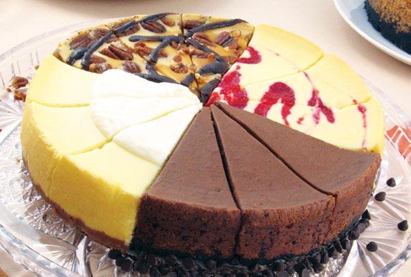 Party desserts! Each cheesecake is 12 slices. Certified Kosher can be refrozen!