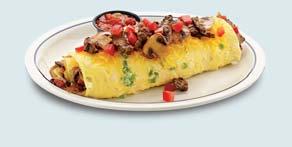 Served with our salsa. Omelette Colorado 13.