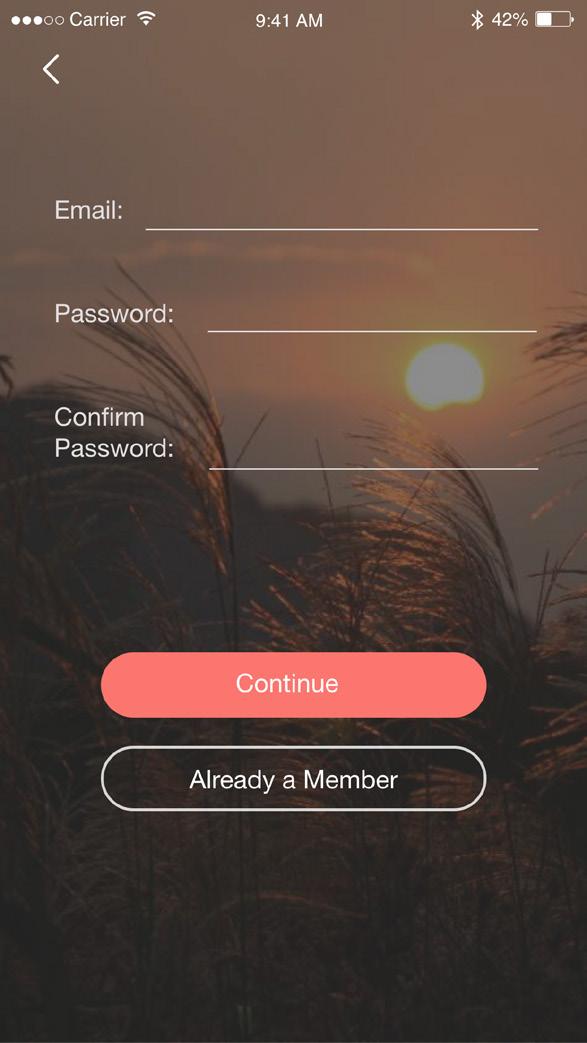 High Fidelity Prototype Screens When users sign in their accounts, they can choose the function of remember me, it will be convenient for return users.