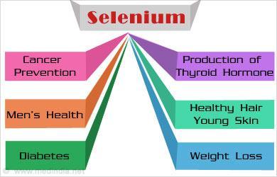 Selenium Antioxidant Conflicting reports; some say vegetarian diets lower in selenium, others say it is adequate Sources: Brazil nuts, other nuts, seeds, soya beans, mushrooms, grains and bananas are