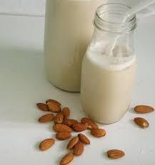 Nut milk can be made by first soaking a cup of nuts overnight in water with a little sea salt added. Drain off the soaking water, then put the nuts in a blender with a quart of clean water.
