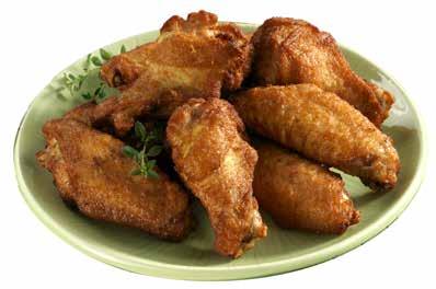 CHICKEN WINGS FULLY COOKED The company that introduced Authentic Buffalo Wings to the pizza industry OVEN ROASTED