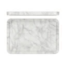 6" White Marble Agra Display Slab (1:3 Gastro) AG.13.08.24 325x176x15mm, 12.8x7x0.