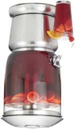 TOP COFFEE URNS CM-7001 12-101 CUPS BEVERAGE DISPENSER ACRYLIC BODY AND 18/10 STAINLESS STEEL BOTTOM.