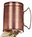 MOSCOW MULE MUGS GOLD OR BLACK WITH BRASS HANDLE MUG IS FOOD SAFE BUT MUST BE