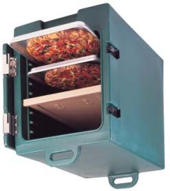 WITHOUT ELECTRICITY. HOLDS UP TO SIX FULL SIZE SHEET PANS OR TRAYS THAT ARE 18" X 26" WITH A 2 1/8" SEPARATION BETWEEN EACH TRAY.