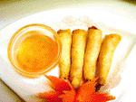 95 Spring Rolls Crispy Thai-style vegetable springrolls served with a delicious sweet and sour sauce....$5.
