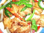 9Tastes Specialties Crispy Chicken Marinated chicken deep fried until crispy brown served with sweet and sour sauce....$8.