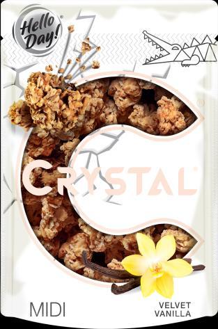 Crystal Guilt-free pleasure line Everyone deserves the bliss and pleasure life offers, especially through food Crocodile 2 nd Life of Pack It is a heavenly crunchy delicacy of excellent texture and
