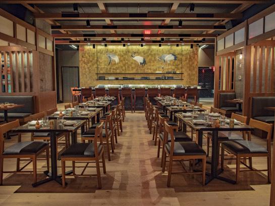 BOSTON PABU BOSTON PABU serves a modern take on traditional Izakaya style dining.