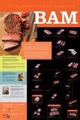 BAM cuts will also include the primal as well: Ribeye Filet, Top Loin Filet and/or Top Sirloin Filet. Why do the new cuts cost more?