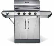 Cooking -Main: 52,500 Cooking -Side: 13,000 Cover: #297936 Rotisserie: #101484, #297956 Natural Gas Conversion Kit: #92925 : SureFire electronic Burner: Limited lifetime Total Cooking Area: 265 sq.