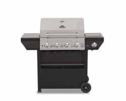 KitchenAid 4-Burner Stainless Steel Grill Master 4-Burner All Stainless Steel 4-Burner Gas 13,000 Infrared Rotisserie Burner 15,000 Includes a convenient tank tray and two lights built into the
