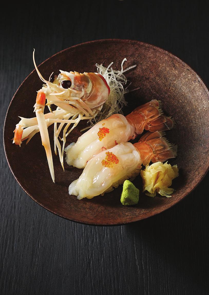 PREMIUM SEAFOOD 特選海鮮 NEW ZEALAND KING SALMON Sashimi - 5 pieces Belly sashimi - 5 pieces Nigiri sushi (raw) - 2 pieces Aburi sushi (seared) - 2 pieces 21 24 11 12