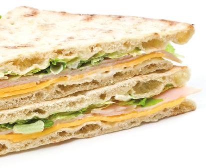 Sandwich Ideas Serves 1 To add variety sandwiches can be made from a variety of different breads, bread rolls, croissants, bagels, tortilla wraps etc.