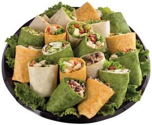 LUNCH ON THE GO PLATTERS SANDWICHES & WRAPS 9.