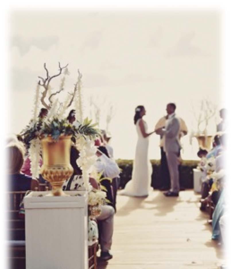 00 plus tax Perfect for larger ceremonies Allows for exclusive use of the full deck for the entire evening