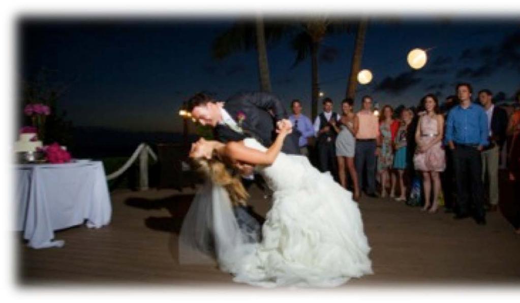Exclusive Events The following options allow for exclusive use of the property as well as the most flexibility when customizing your wedding day details.