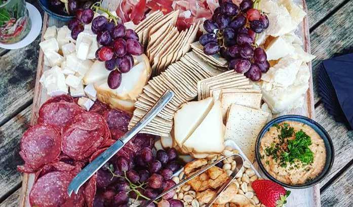 SHARE PLATTERS ROOFTOP PLATTER - $250 Caters for 8-10 people Mix of below Chickepea pont neuf Dips and