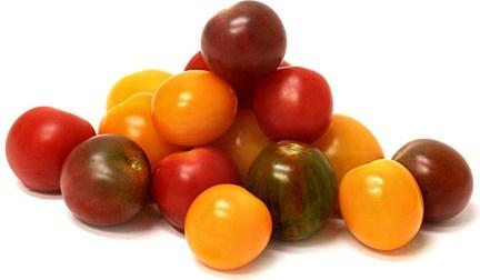 Heirloom Cherry Tomato Varies based on type, typically juicy and mildly sweet or tangy An heirloom is a type of seed that has been passed down for generations.