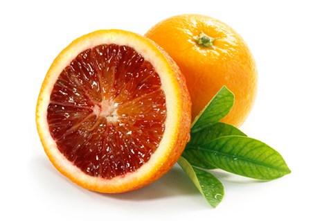Blood Orange Less acidic than a standard orange with sweet berry undertones Historically, blood oranges were thought of as an exotic, gourmet