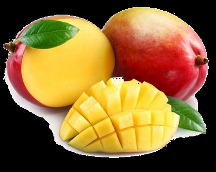 Mango Rich flavor and texture, tastes sweet with a touch of tartness Although