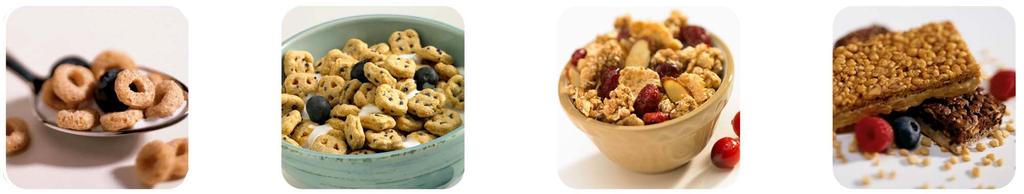 Kerry Cereal Systems & Flavours END-USE MARKET APPLICATIONS CEREALS & BARS Ready-to-eat Cereals; Hot Cereals; Cereal Snacks & Nutritional Bars; Baby Cereals
