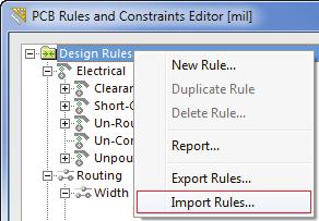 Hold down the Shift Key and click on the bottom line of text in the Rule Type dialog.
