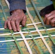 Karen people are proud of their culture and happily demonstrate their traditional skills such as; weaving brightly coloured cloth and basket making with you.