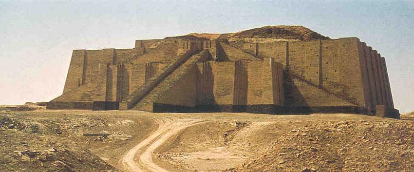 Ziggurats were built