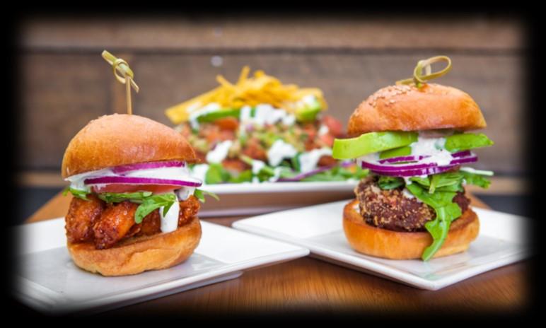 MENU CLASSIC SLIDERS OLD FAITHFUL CHOICE OF CERTIFIED ANGUS BEEF OR GRILLED CHICKEN.