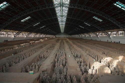 Mausoleum of the First Qin Emperor - The Terracotta Warriors and Horses At