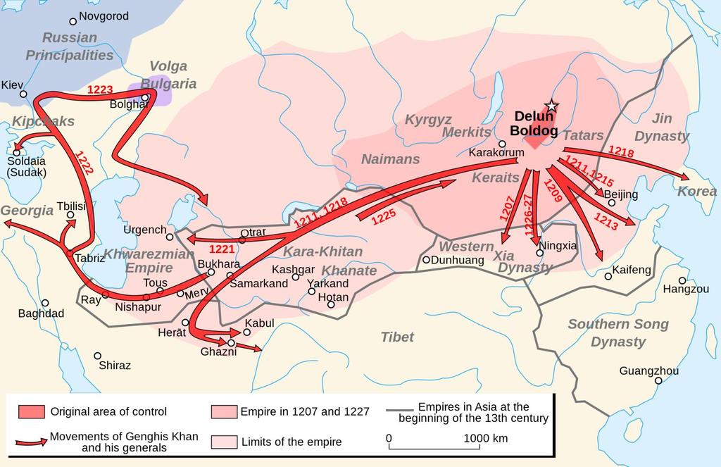 Mongol invasion of Khwarezmia and Eastern Iran