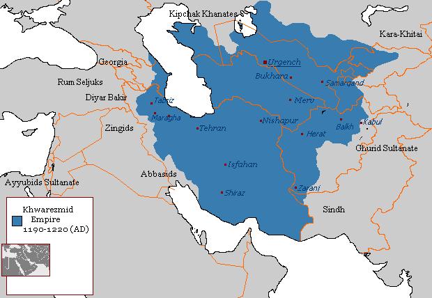 The Khwarezmid Empire was utterly destroyed.