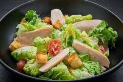 dressing Chicken Caesar Salad B 370 Chicken breast, baby cos