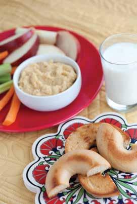 Hummus - recipe on reverse 2 oz. Baby Carrots 2 oz. Individually Wrapped Apple Slices ½ c.