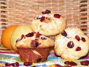 Cranberry Orange Muffins These are hearty breakfast muffins that are easy to enjoy with coffee or a glass of milk. This recipe is adapted from Potato by Alex Barker.