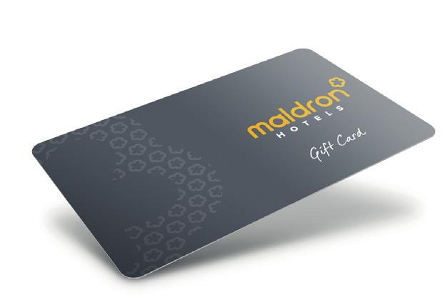 Give someone the gift of choice with a gift card for Maldron Hotels.