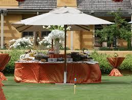 Catering Rectangular Chafer w/full Pan $16.00 Full Pan $3.00 Half Pan $2.00 Sterno/Single (Lasts 2 Hr.) $2.00 Charcoal BBQ, 5 x2 $55.00 Outdoor Items 9 Umbrella w/base $35.