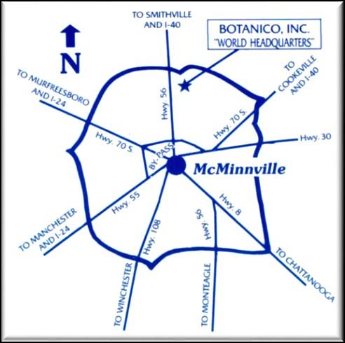 VISITORS WELCOME (The months of February and March require an appointment and should be avoided if possible) Located 10 miles North of McMinnville, TN on Highway 56 North right at mile marker 24.