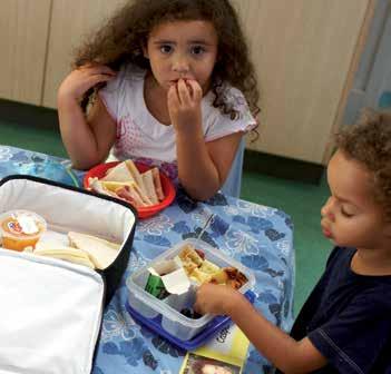 You will need to provide lunch and snacks for your child while they are at family day care, child care or preschool if the setting does not offer meals.
