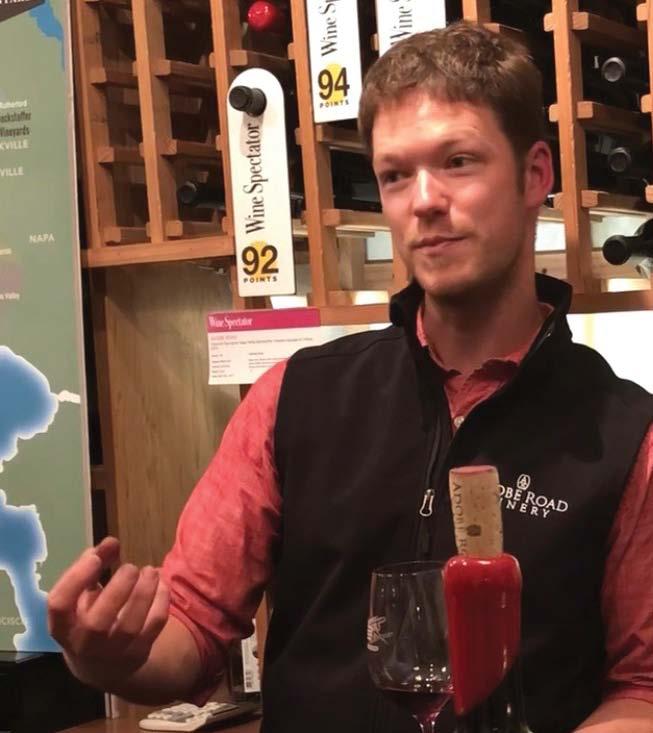 Kevin s passion for wine, knowledge and hands-on philosophy come through in every delicious glass of Adobe Road wine -- he spends countless hours working closely with his winemaker Garrett Martin to